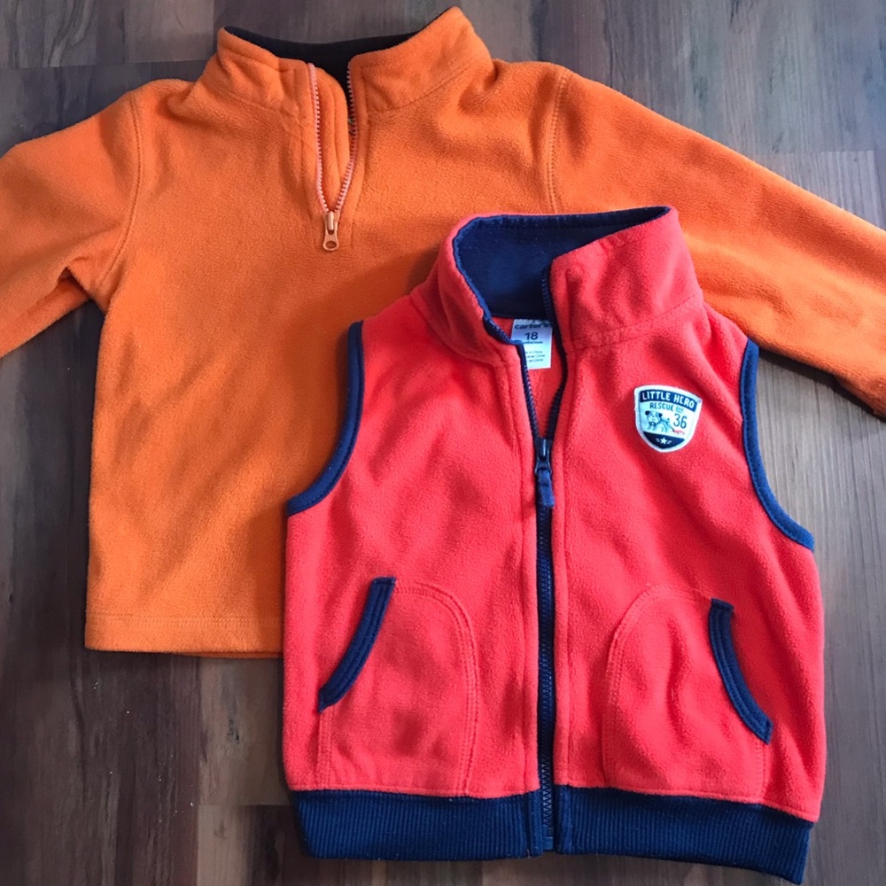 18 mo. Fleece Pullover and Vest